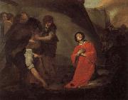 CAVALLINO, Bernardo Stoning of St.Stephen oil painting